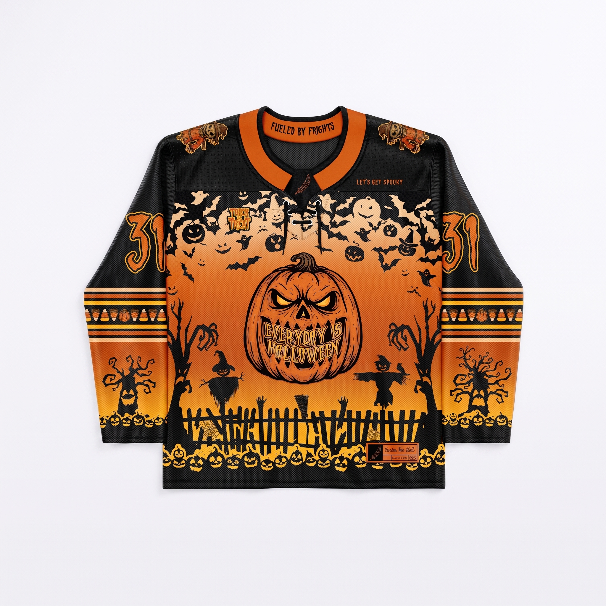 Spooky Szn Hockey Jersey - Limited Editon – Freedom Rave Wear