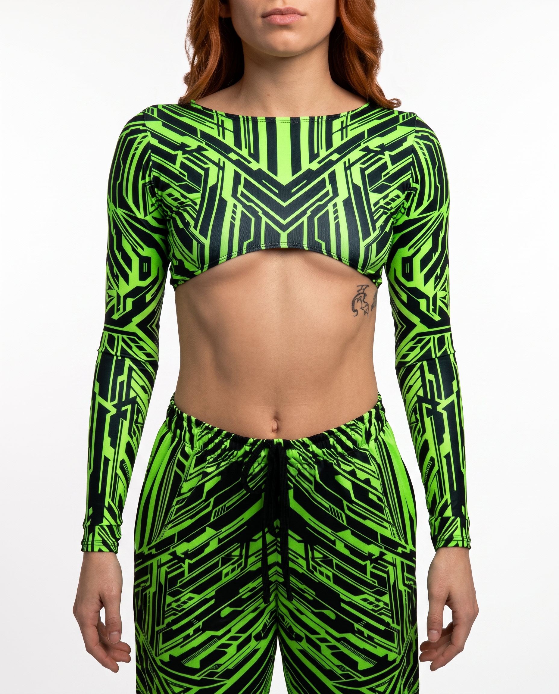 Techtronix Long Sleeve Teaser Top