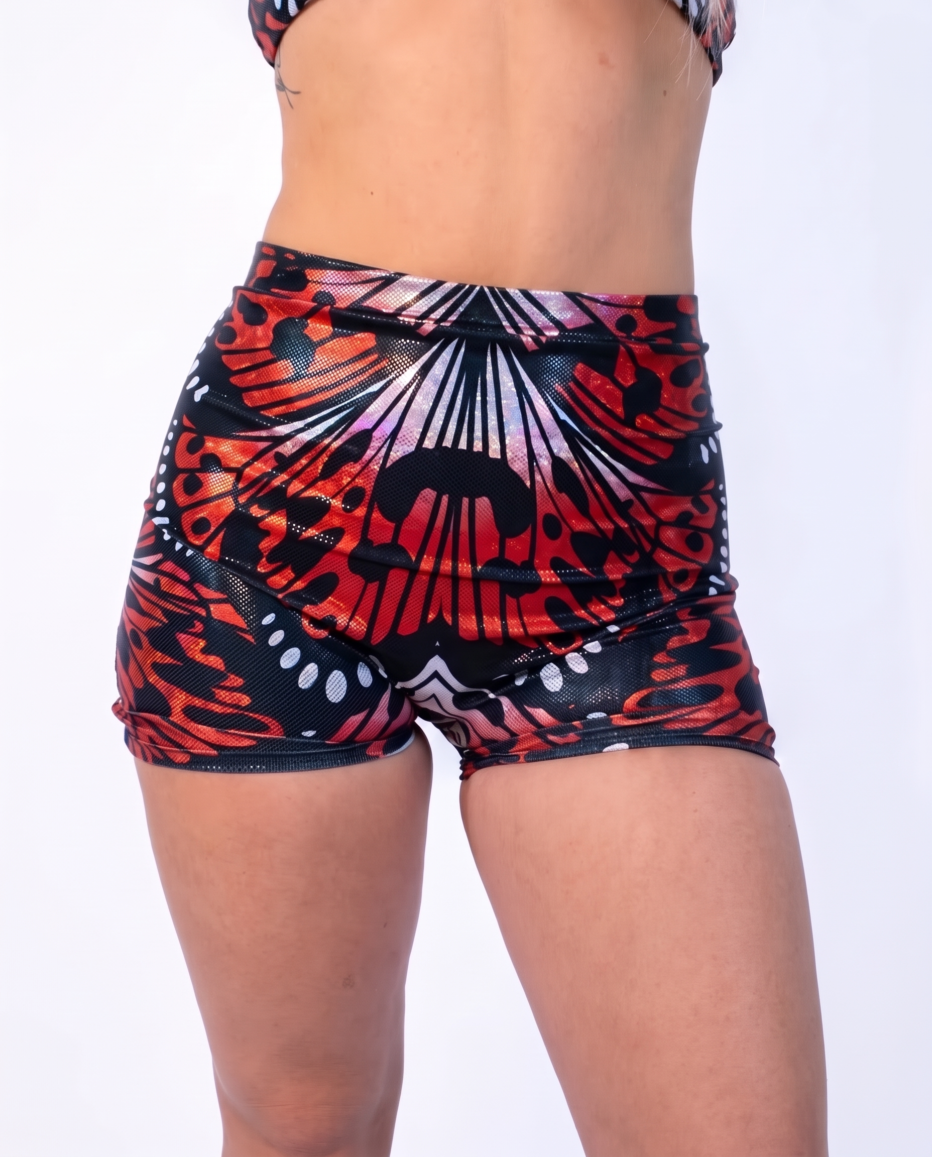 Lacewing High Waist Shorts