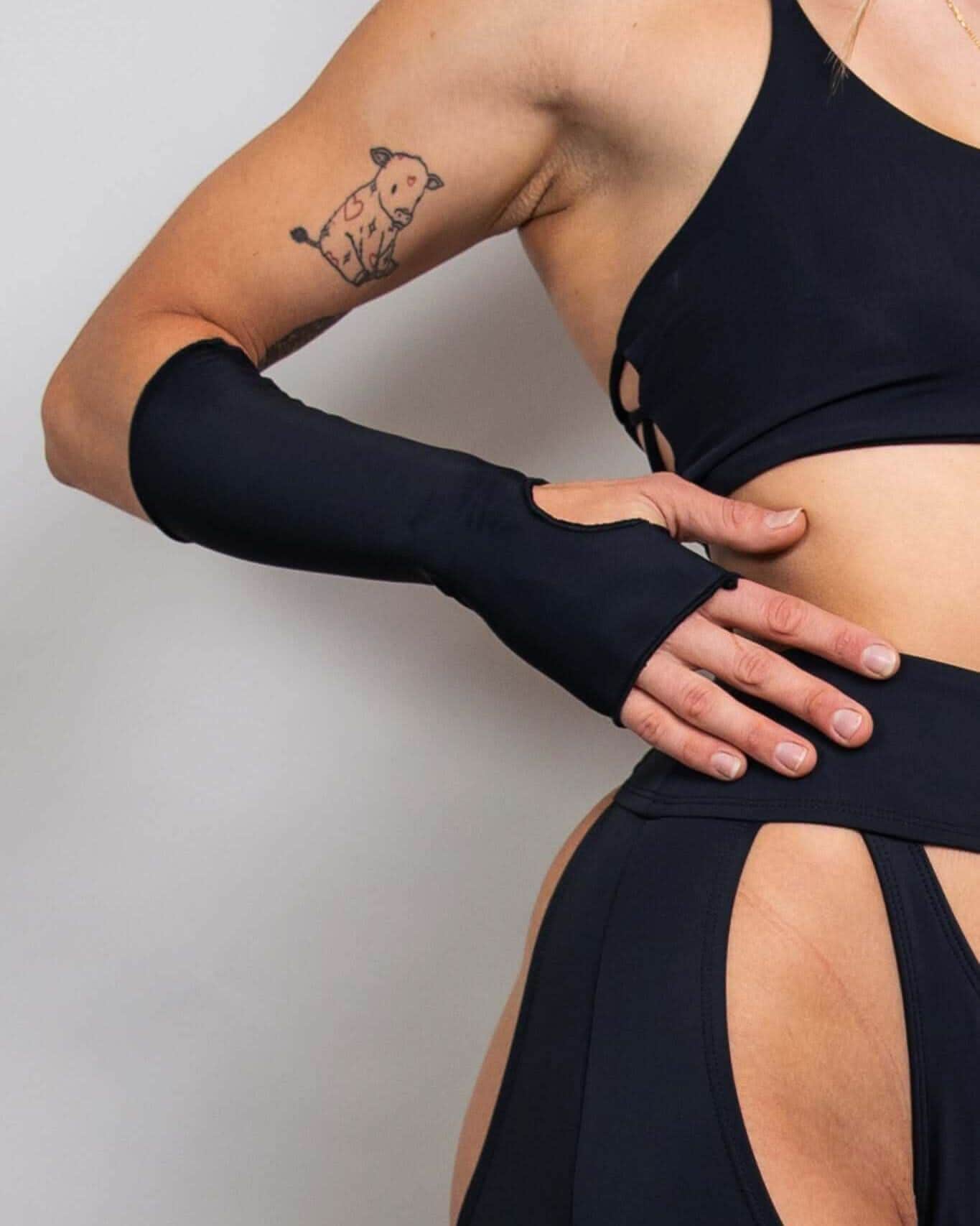 Matte Black Gloves — Freedom Rave Wear