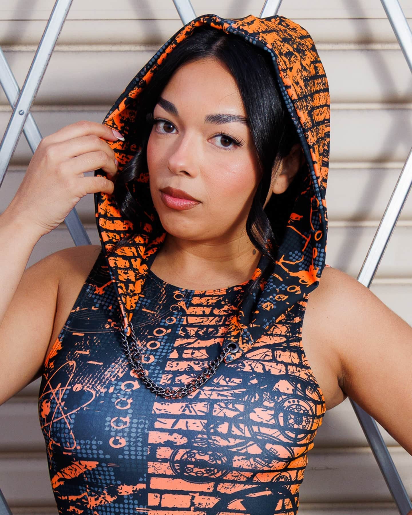 Atomic Assassin Hood — Freedom Rave Wear