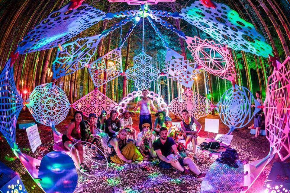 Have you ever experienced the art installations at Electric Forest?