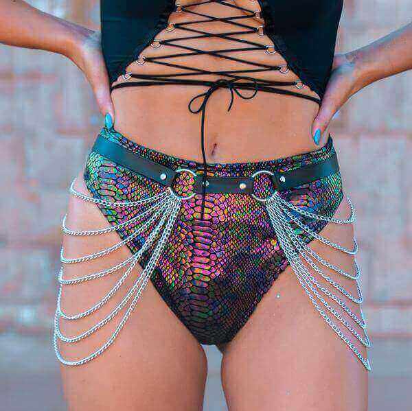 Chain belt women