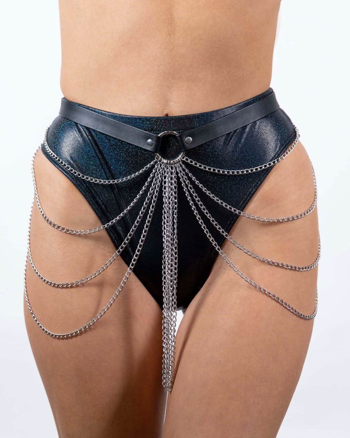 Bad B*tch Body Chain — Freedom Rave Wear
