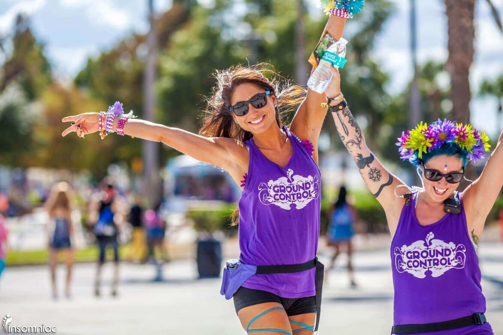 If you have questions, make sure you're on the lookout for the Insomniac Ground Control members! They're there to help make your Beyond Wonderland experience one to remember!