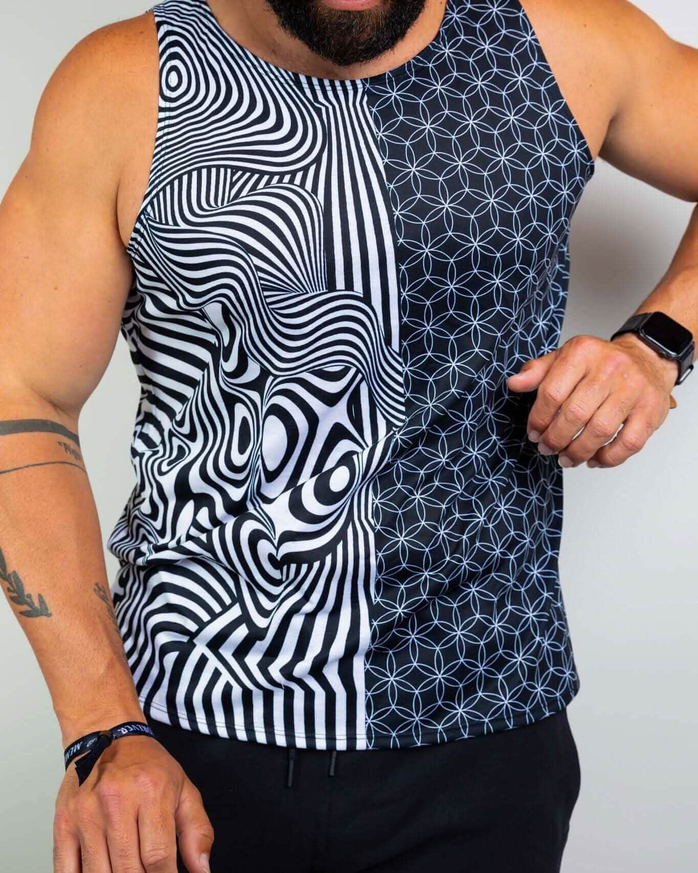 Duality Unisex Tank Top β Freedom Rave Wear