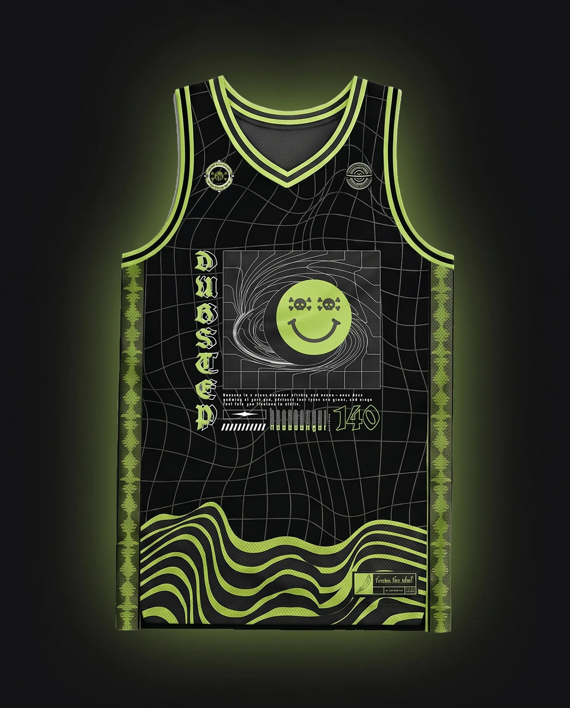 Dubstep Basketball Jersey