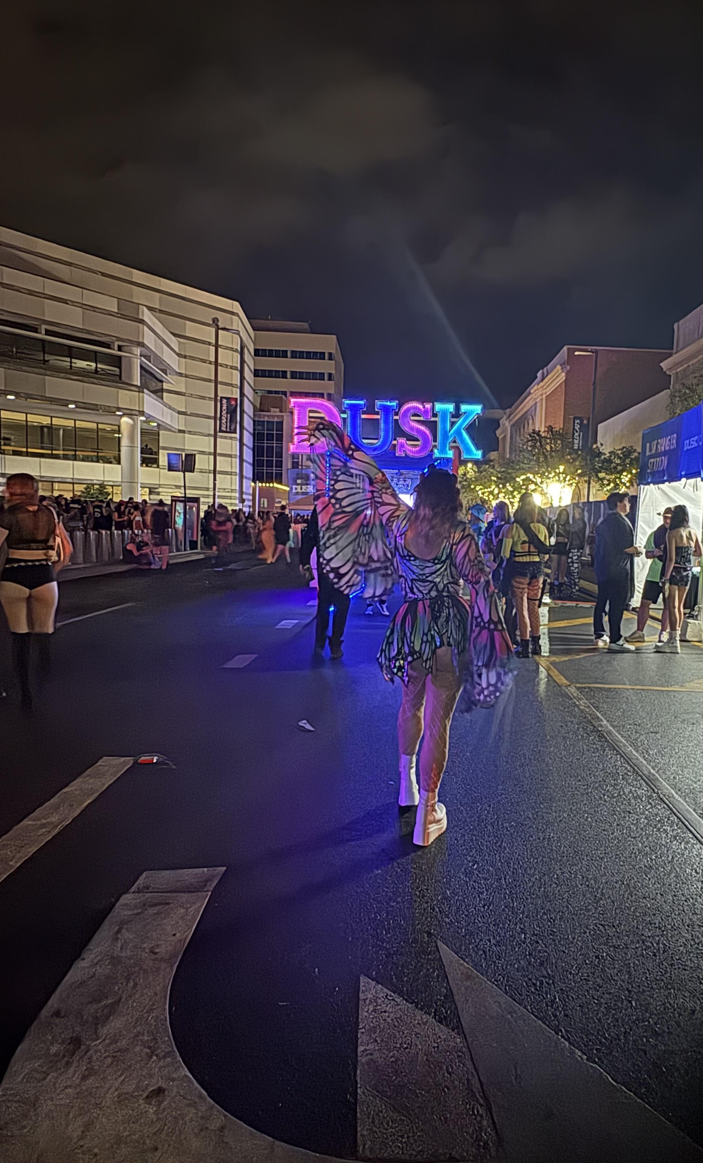Nicole H.'s photo wearing the Flutter Goddess Bodysuit
