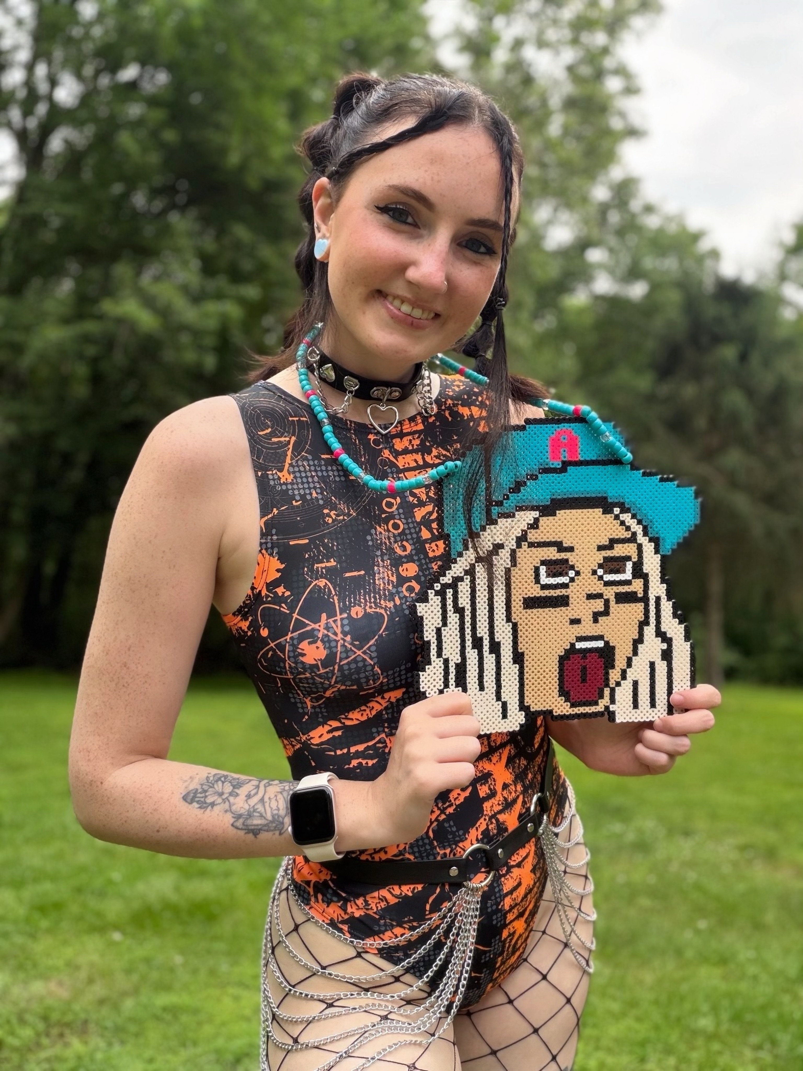 @rachelsravinkandi wearing Freedom Rave Wear