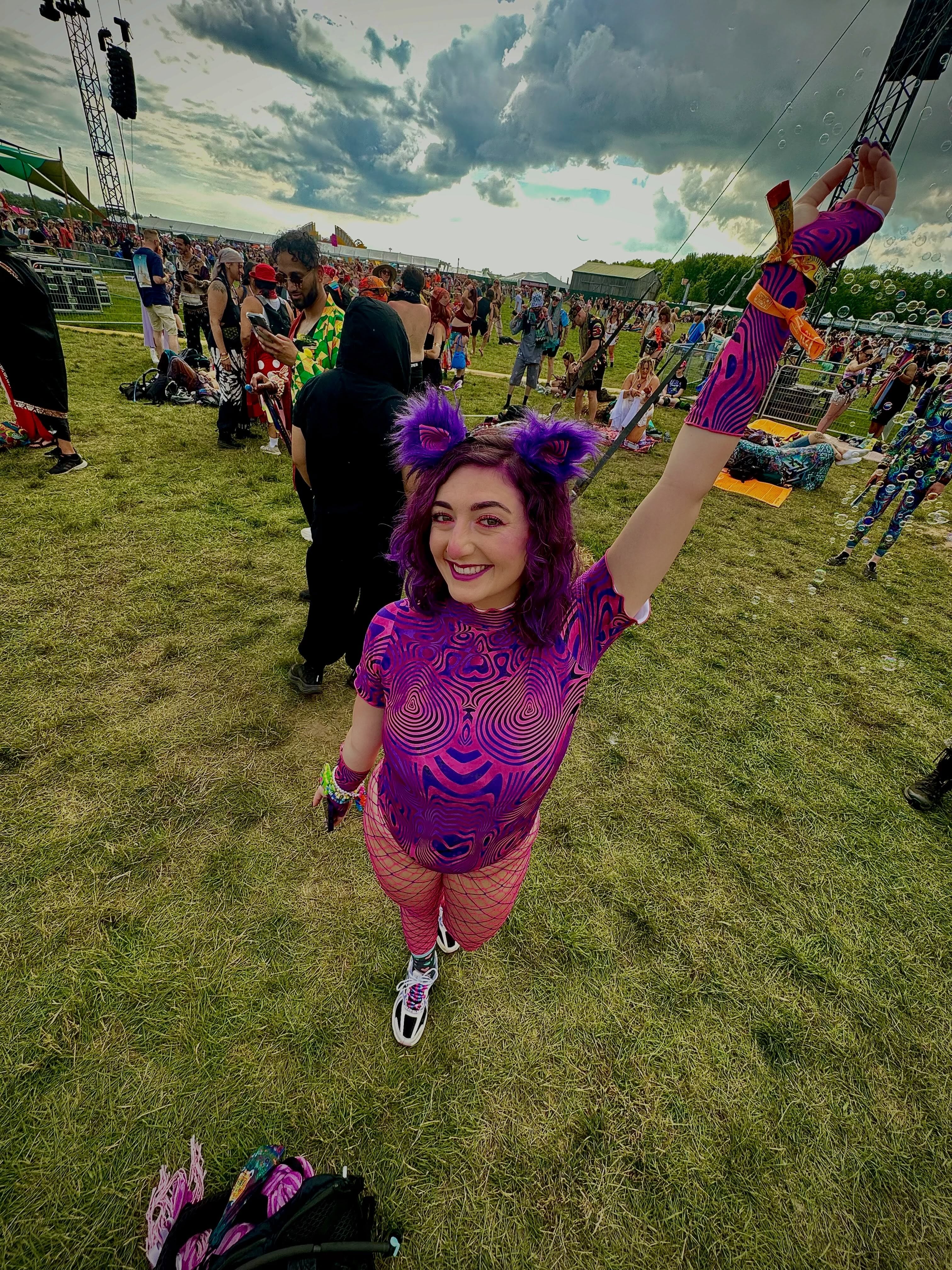 @jenna.lirette wearing Freedom Rave Wear